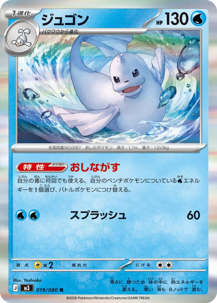 Dewgong 019 Normal