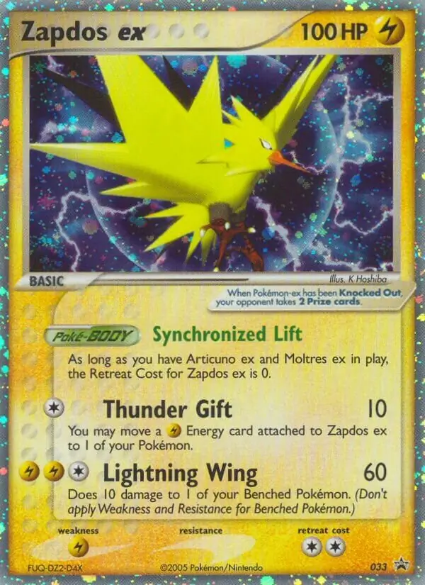 Zapdos ex 033 Normal