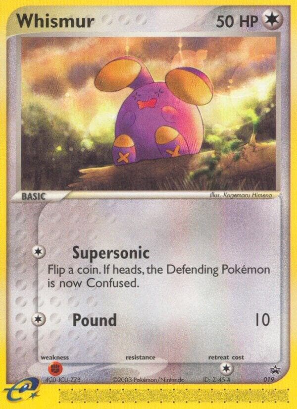 Whismur 019 Target Promo 19 Normal