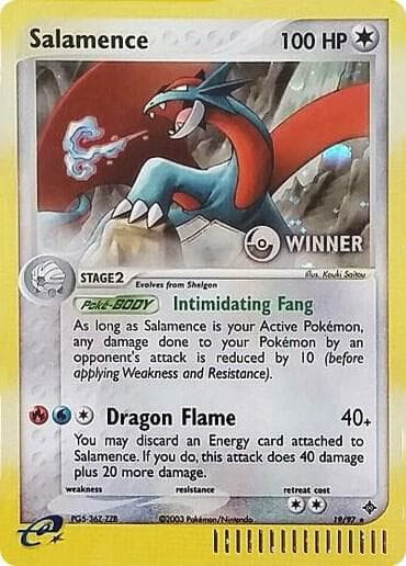 Salamence e-League Winner 19 Holo