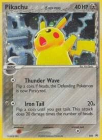 Pikachu Delta Species Value Pack 35 Holo