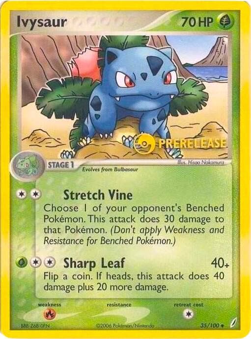 Ivysaur Prerelease 35 Normal