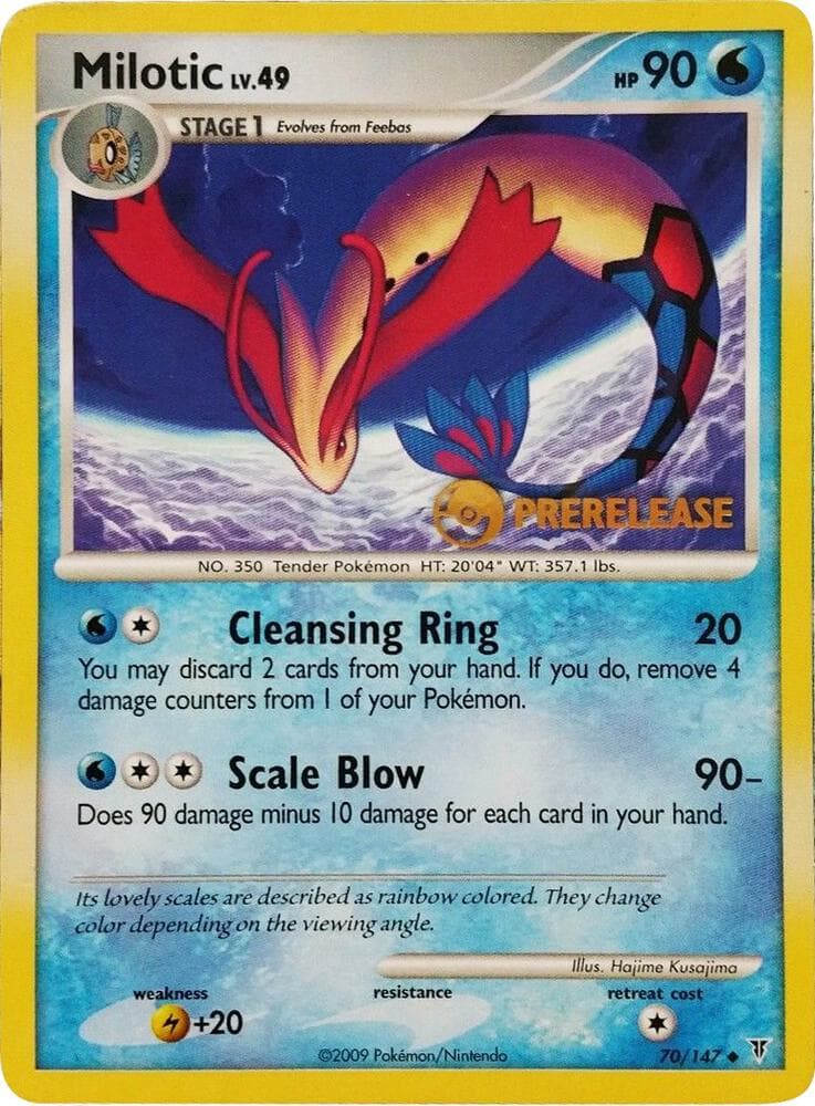 Milotic Prerelease 70 Normal