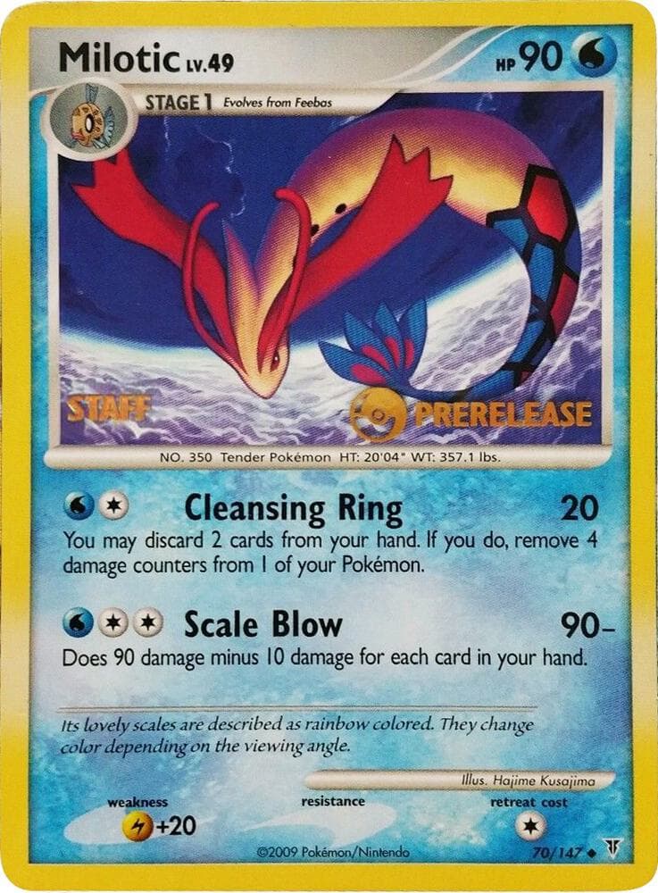 Milotic Staff Prerelease 70