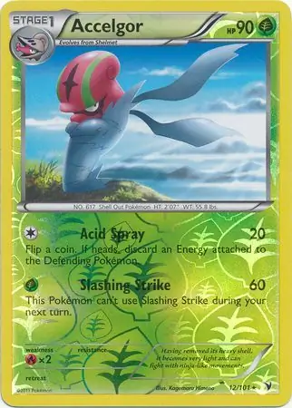 Accelgor Reverse Holo 12