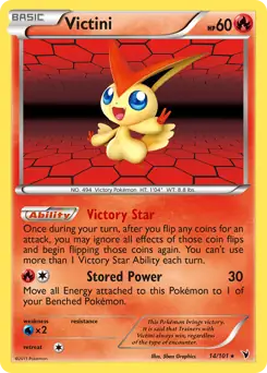 Victini Holo 14 Normal