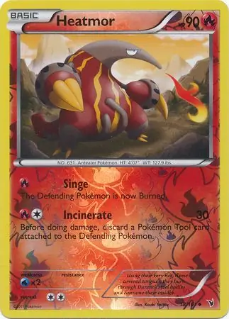 Heatmor Reverse Holo 18 Normal