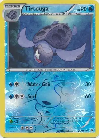 Tirtouga Reverse Holo 25 Normal