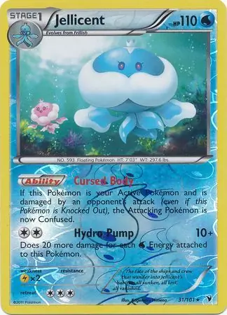 Jellicent Reverse Holo 31 Normal