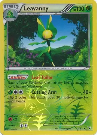 Leavanny Reverse Holo 3 Normal