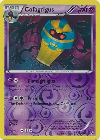 Cofagrigus Reverse Holo 46 Normal