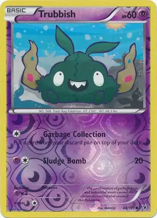 Trubbish Reverse Holo 48 Normal