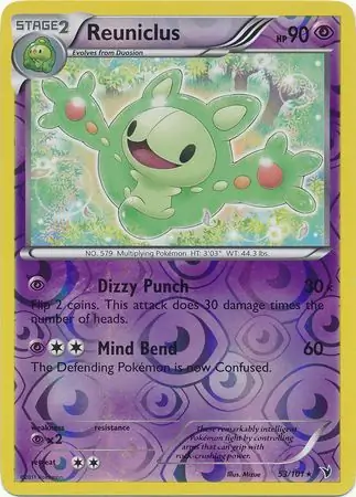 Reuniclus Reverse Holo 53