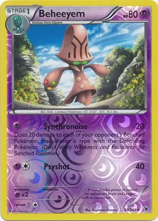 Beheeyem Reverse Holo 56 Normal