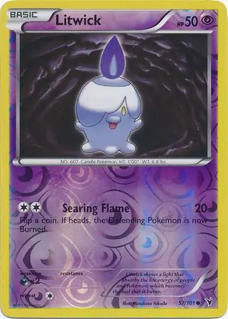 Litwick Reverse Holo 57