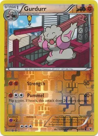Gurdurr Reverse Holo 63 Normal