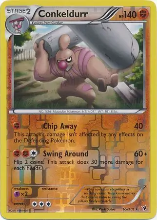 Conkeldurr Reverse Holo 65 Normal