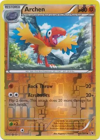 Archen Reverse Holo 66 Normal