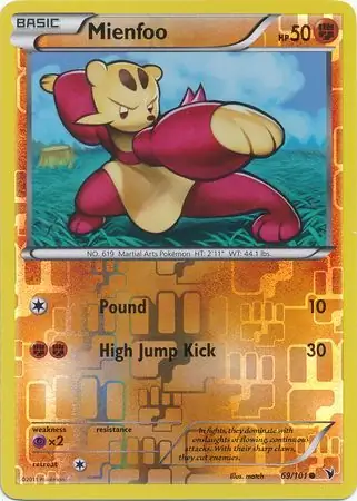 Mienfoo Reverse Holo 69 Normal