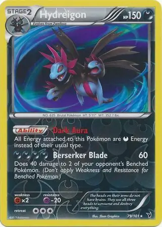 Hydreigon Reverse Holo 79
