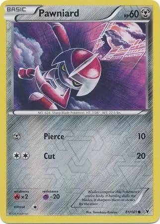 Pawniard Reverse Holo 81 Normal