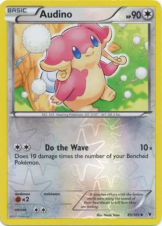 Audino Reverse Holo 85 Normal