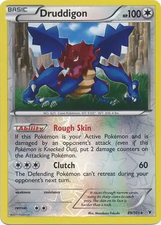 Druddigon Reverse Holo 89 Normal