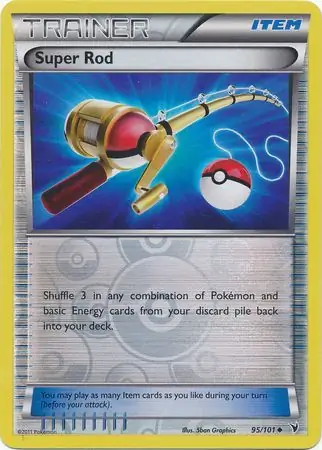 Super Rod Reverse Holo 95