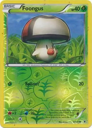 Foongus Reverse Holo 9 Normal