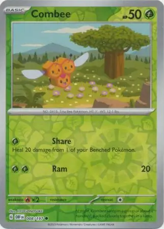 Combee Reverse Holo 008 Normal