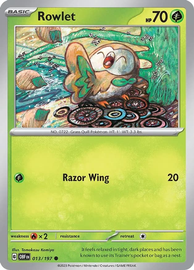 Rowlet 013 Normal