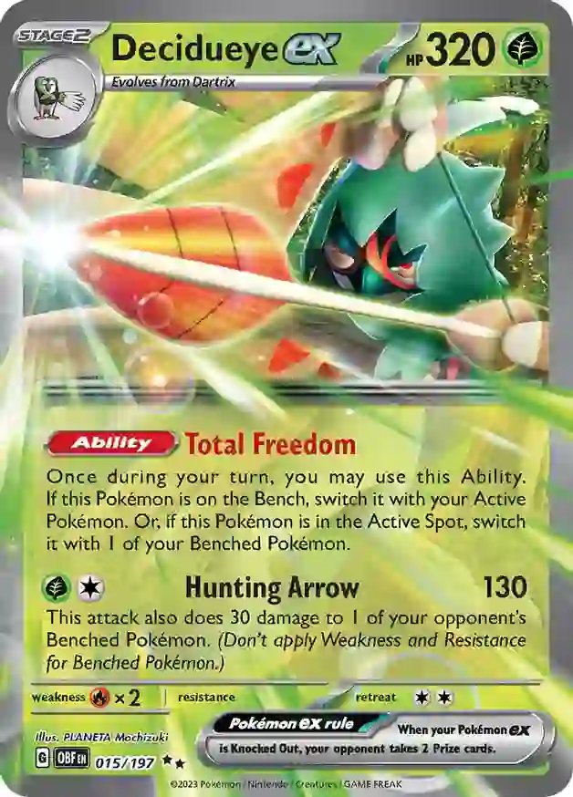 Decidueye ex 015 Normal