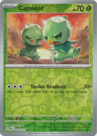 Capsakid Reverse Holo 024
