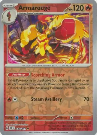 Armarouge Reverse Holo 044