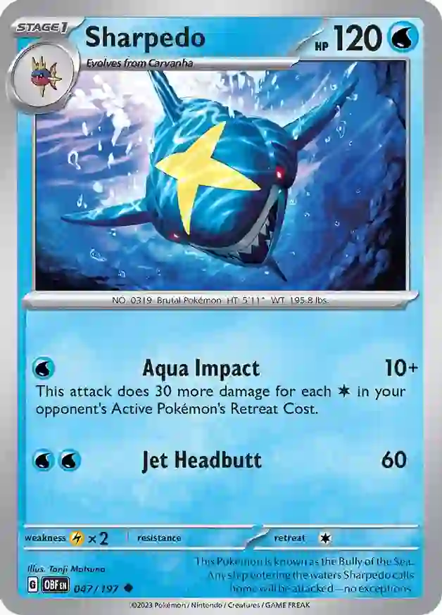 Sharpedo 047 Normal