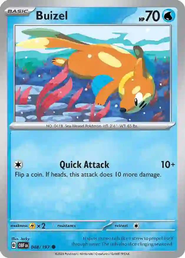 Buizel 048 Normal