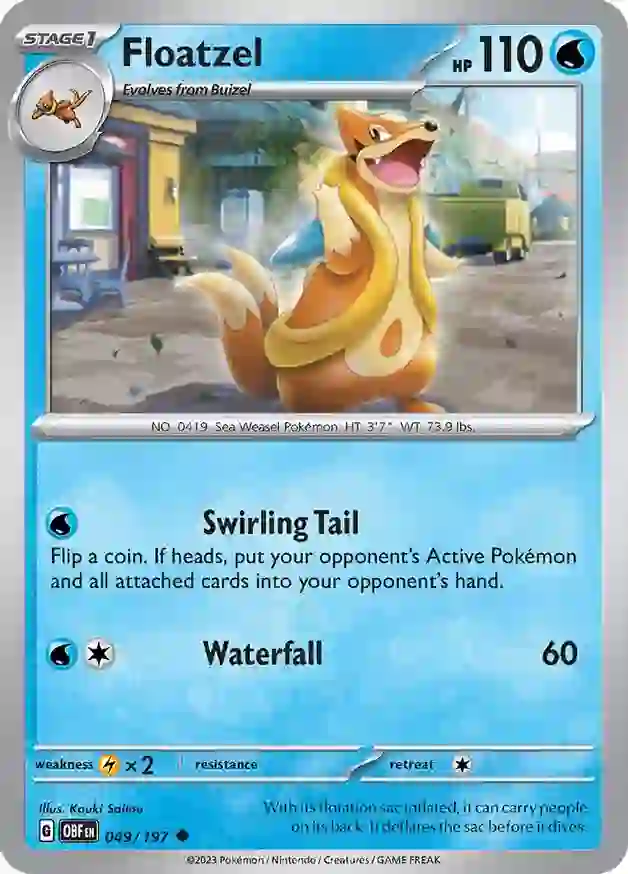 Floatzel 049 Normal