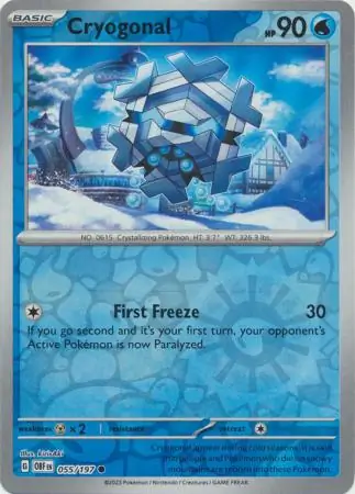 Cryogonal Reverse Holo 055