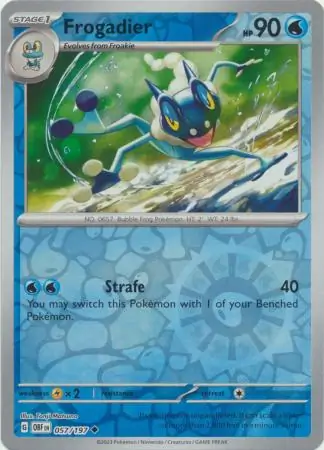 Frogadier Reverse Holo 057