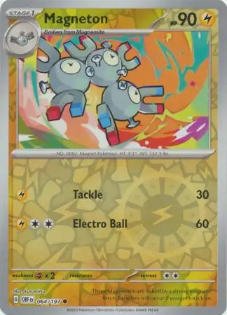 Magneton Reverse Holo 064 Normal