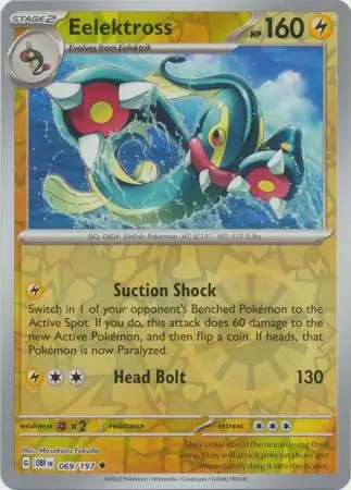 Eelektross Reverse Holo 069 Normal