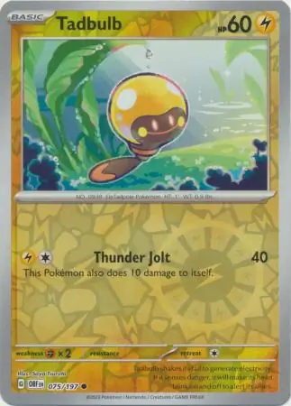 Tadbulb Reverse Holo 075 Normal