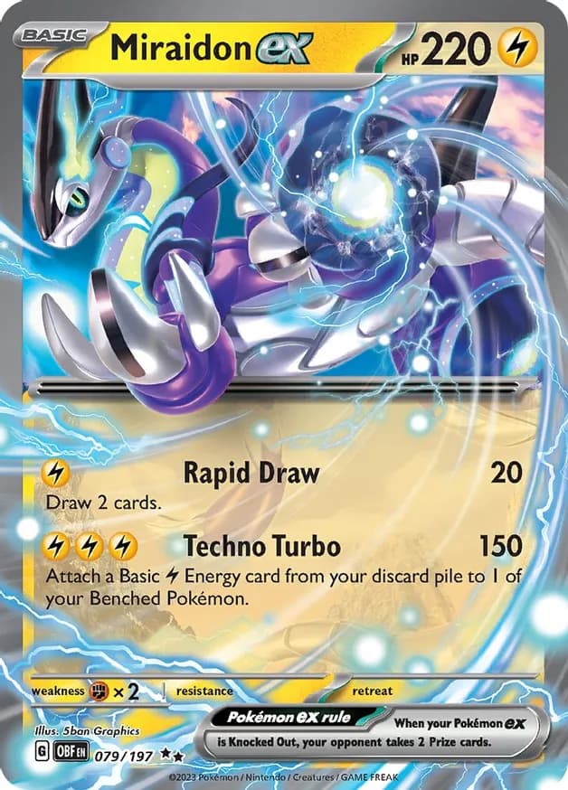 Miraidon ex 079 Normal