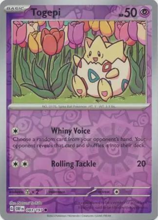 Togepi Reverse Holo 083