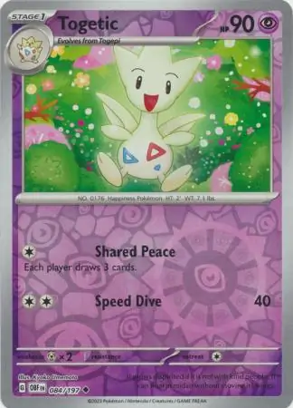 Togetic Reverse Holo 084