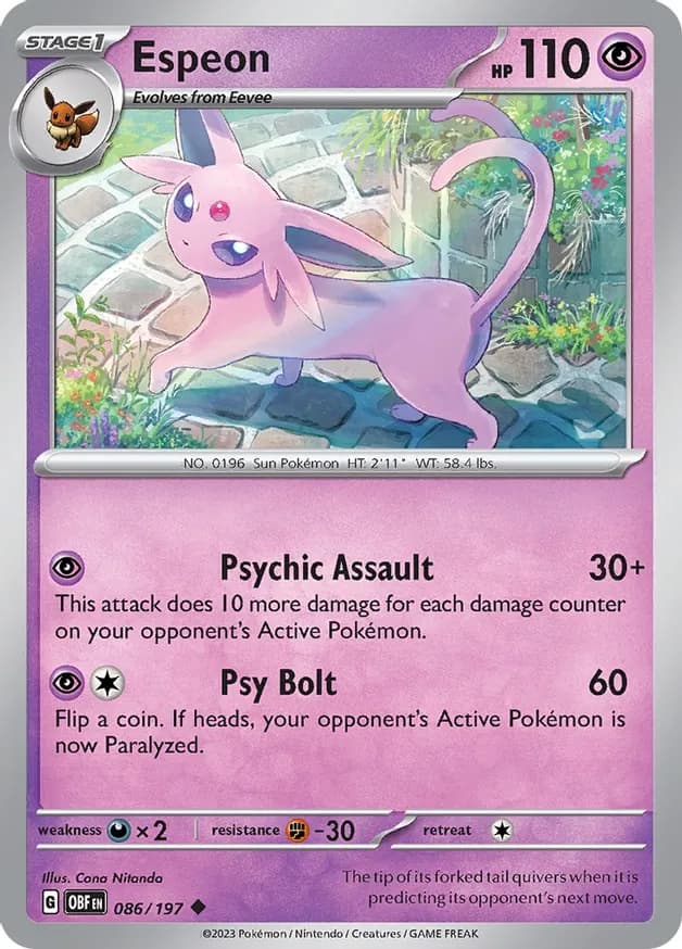 Espeon 086 Normal