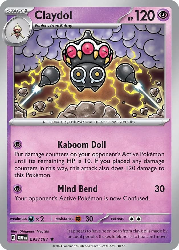 Claydol 095