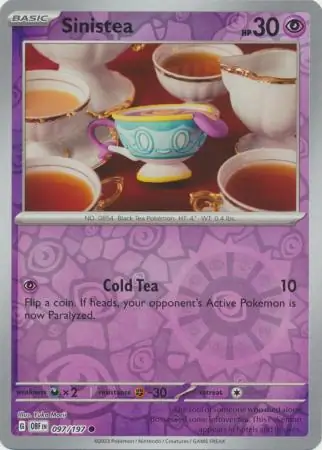 Sinistea Reverse Holo 097 Normal