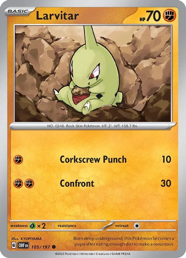 Larvitar 105 Normal