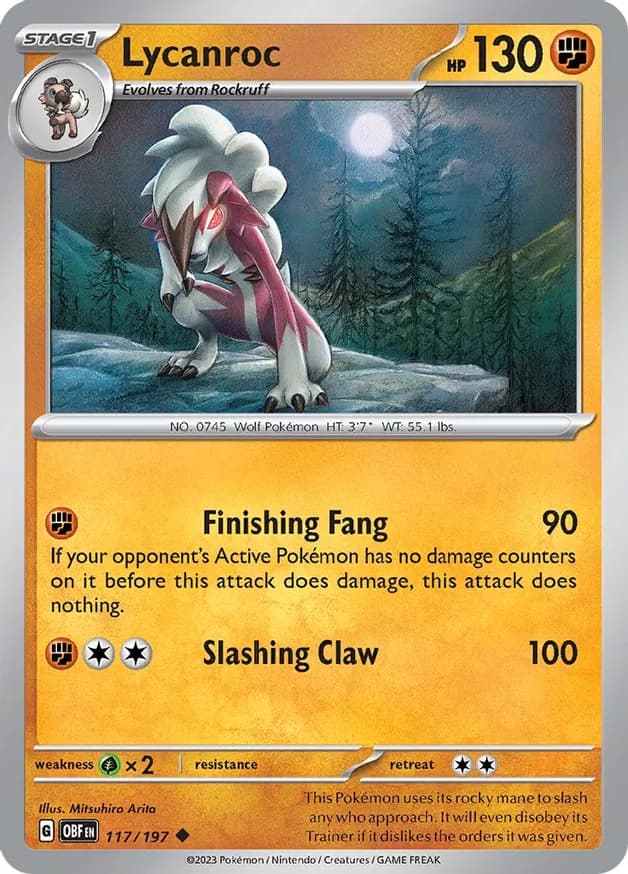 Lycanroc 117 Normal